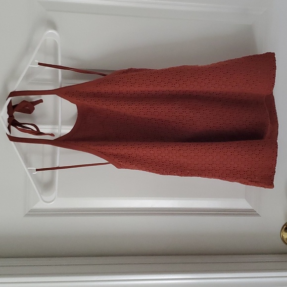 Gap Copper Beech Color Halter Top Size M - Picture 1 of 11